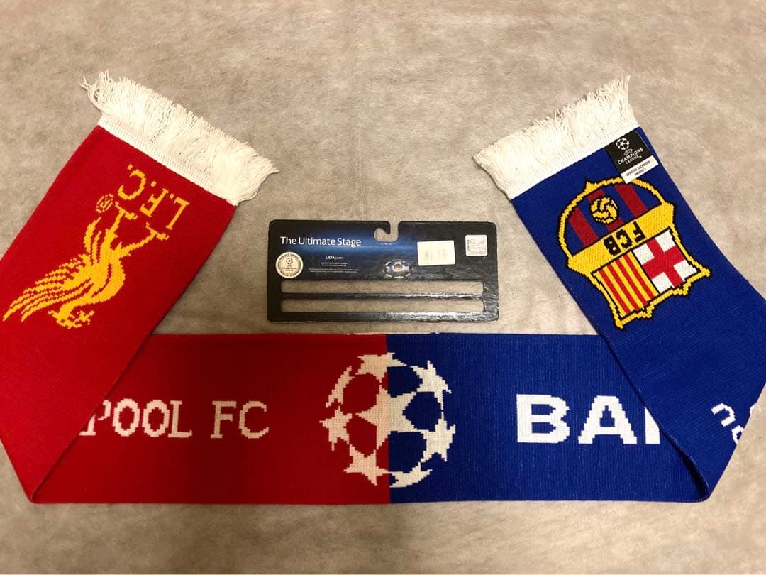 (現地購入)18/19CL準決勝FCバルセロナ戦記念LFC公式グッズ