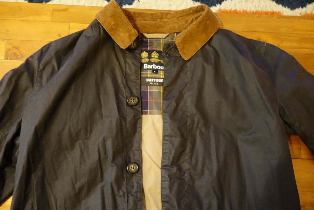 Barbour ステンカラー　lightweight