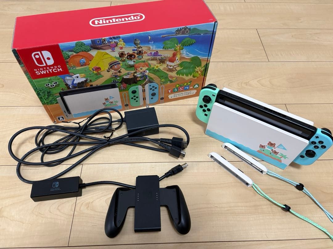 Nintendo Switch 本体　あつまれどうぶつの森セット　ソフトなし