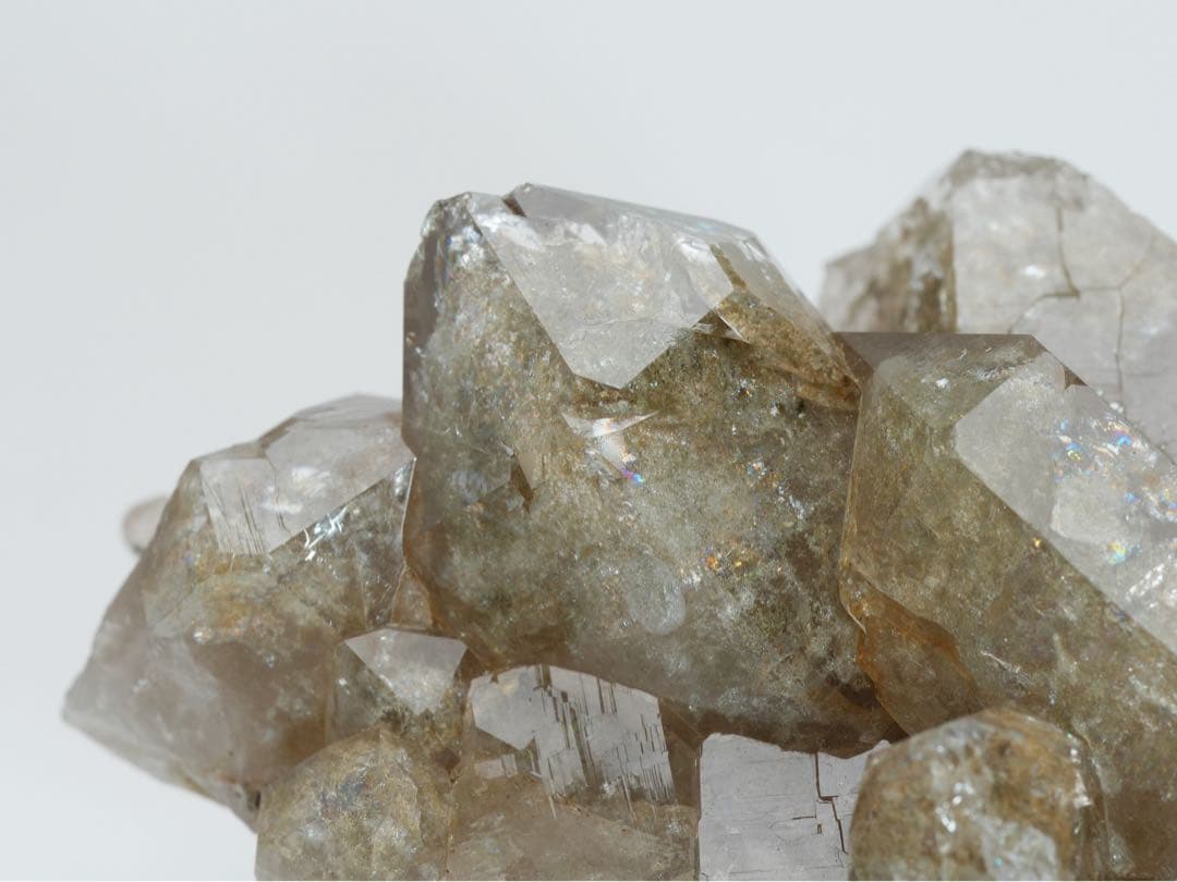 【内包が綺麗】クローライトinクォーツ スイス産 95×47×37mm