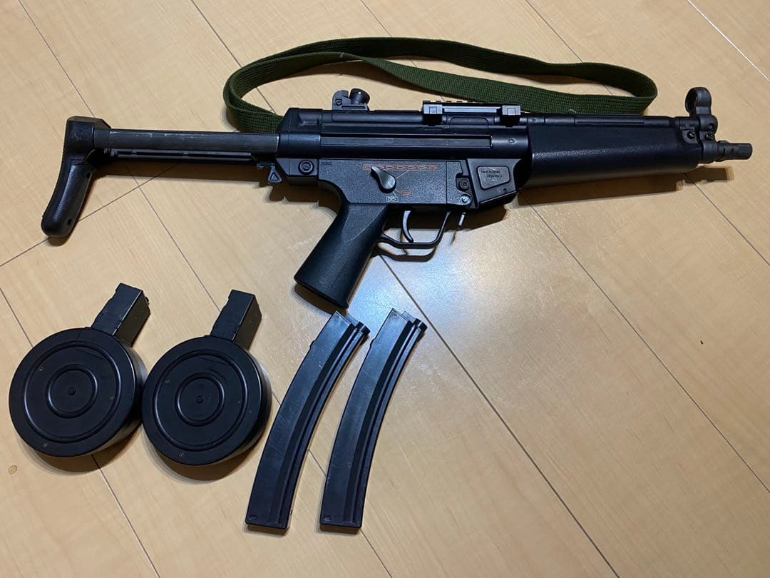 初速0.25/75ms 東京マルイ　ハイサイクル電動ガン MP5
