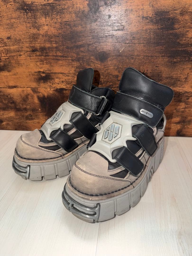 newrock ニューロック　M-285-S30 y2k 厚底　あおばくん