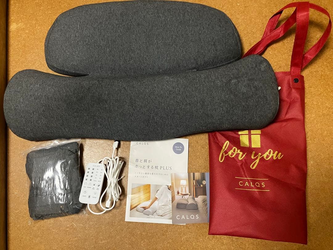 CALQS「首と肩がホットする枕 PLUS」正規品