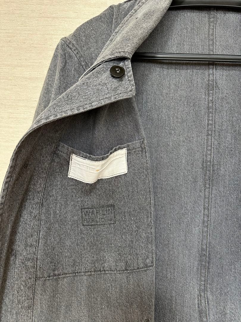 フランス軍 ブラックシャンブレーコート