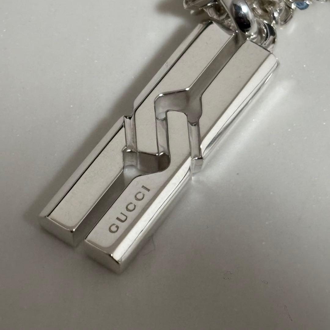 GUCCI 新品同様品　ノットネックレス　インフィニティ　喜平チェーン付属品付き