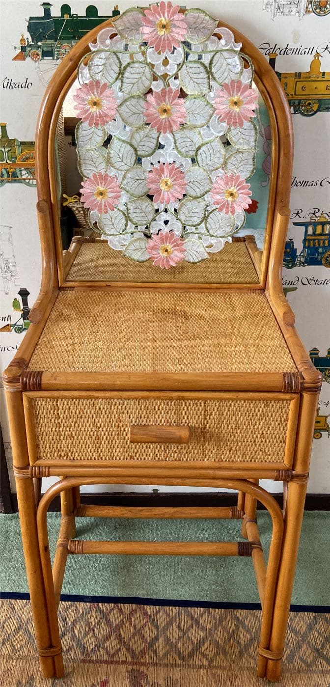 籐　ラタンドレッサー（椅子なし）　美品　最終セール❣️