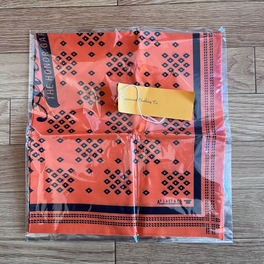 小物 atlast&co BANDANA ORANGE