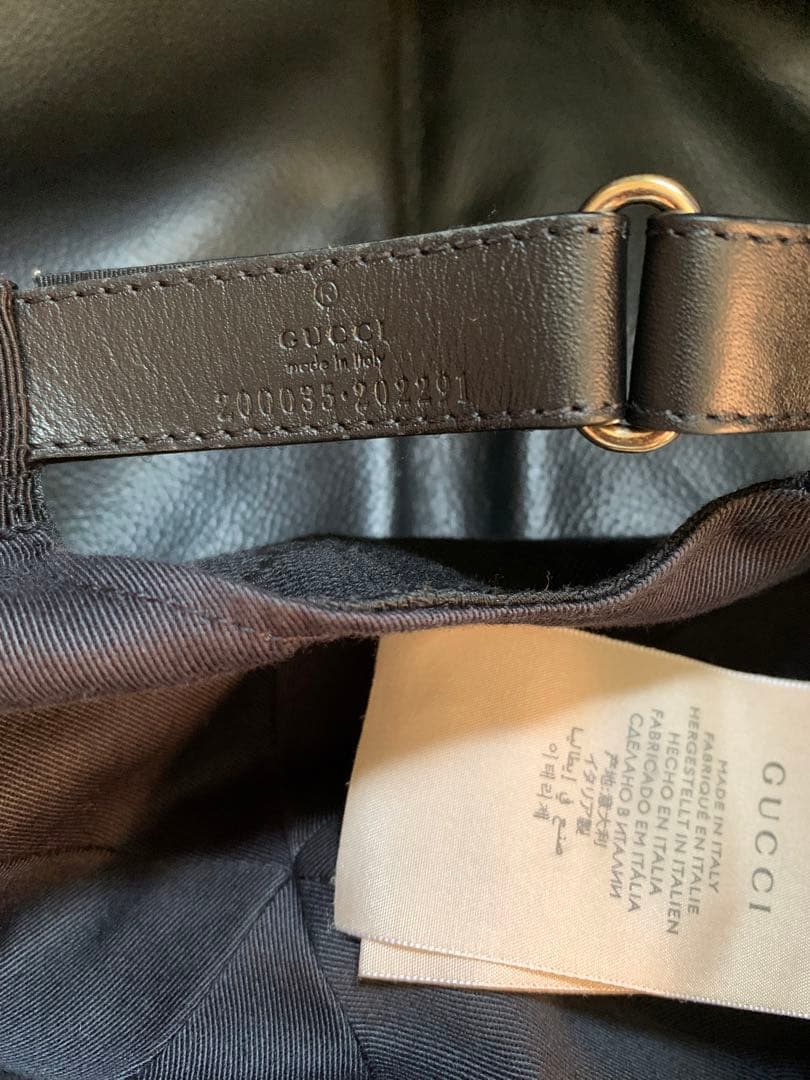 B*o様 最終価格/美品GUCCIベースボールキャップGGシェリーライン/グッチ