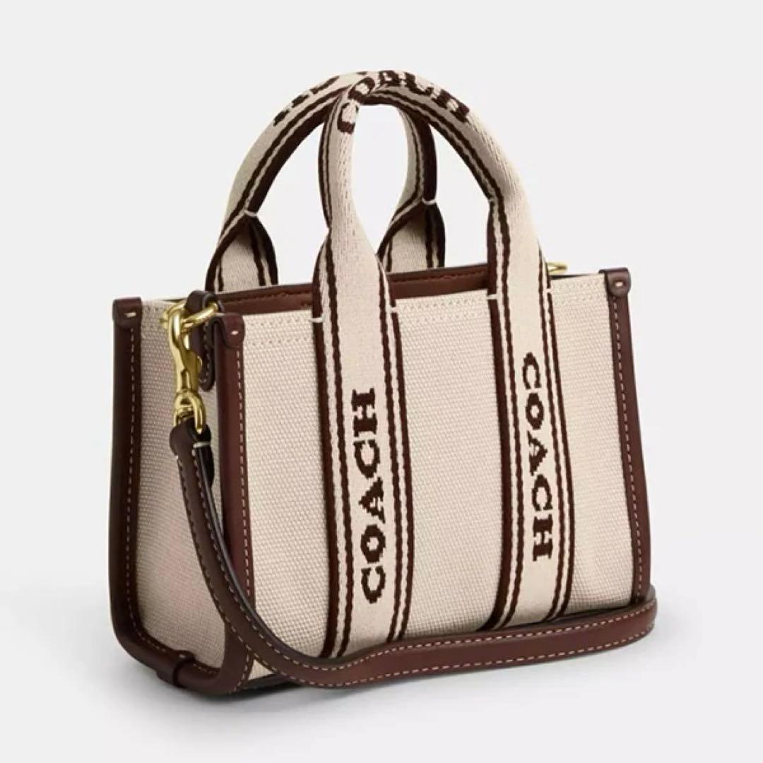 美品 コーチ スミス ミニトート ショルダーバッグ クロスボディ