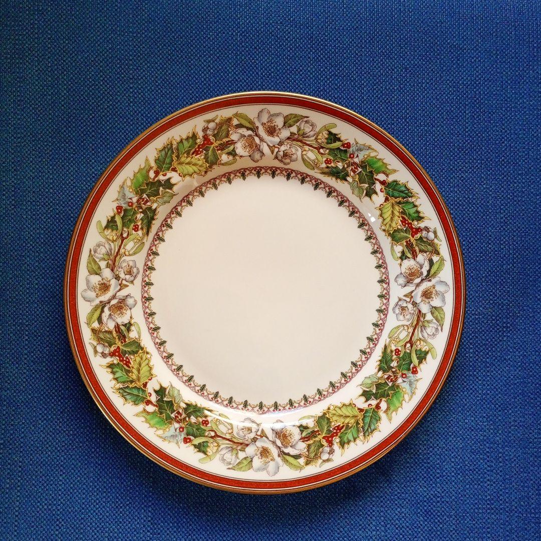 Spode　スポード　クリスマスローズ　プレート　20.7cm　イギリス製　①