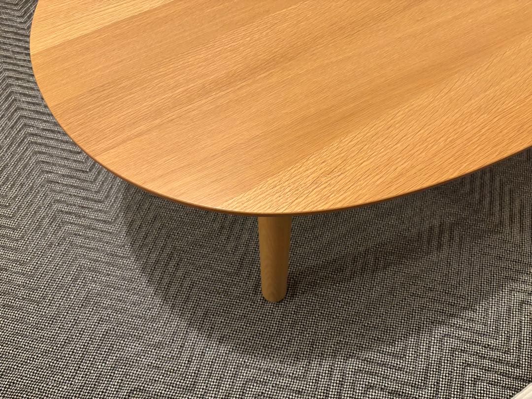 【廃盤品】無印良品 楕円 こたつ 小 MJ-KDS1-N 2020年製