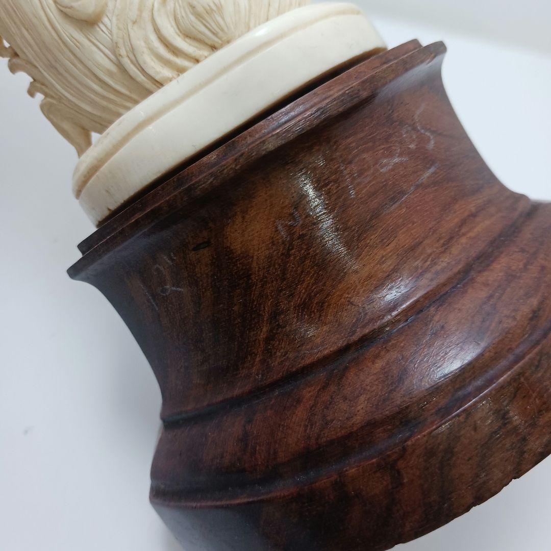 Y2179 細密彫刻 極上 置物 チベット女神像 総重量646.1g　ten