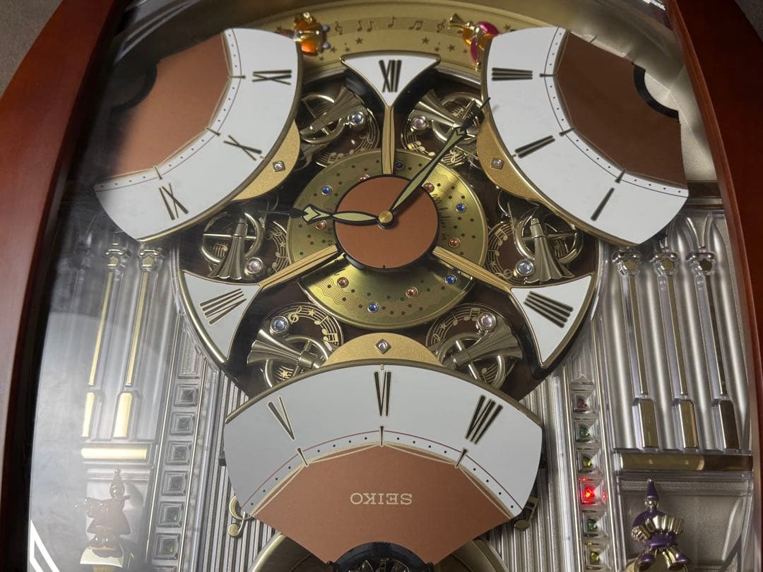 SEIKO melodies in motion QXM250BT からくり時計
