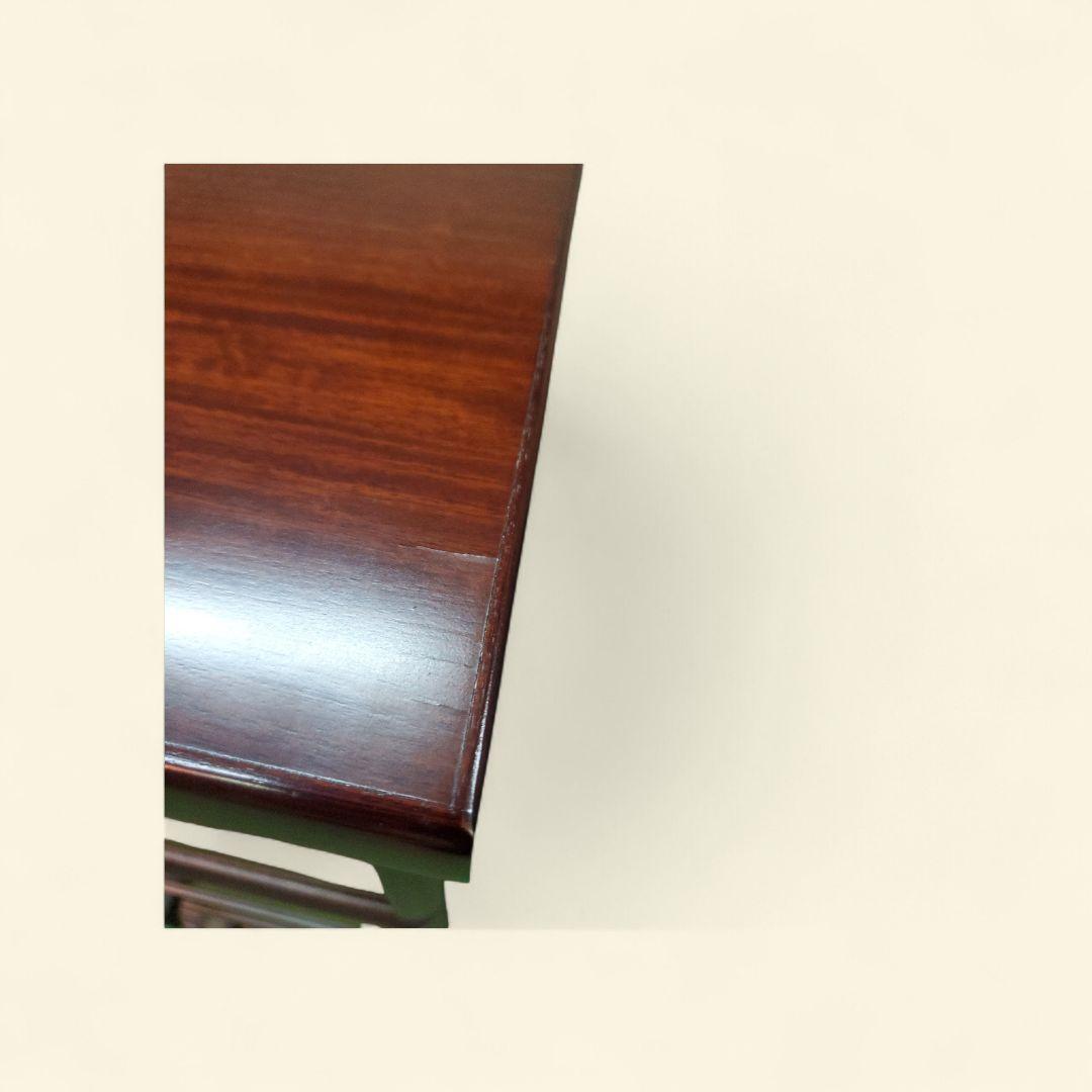 起立木工　 キャビネット 　サイドボード　ガラス扉・引き出し5段付き　両面ハッチ