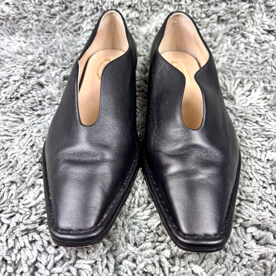 TOD'S × Mame Kurogouchi パンプス レザー ブラック