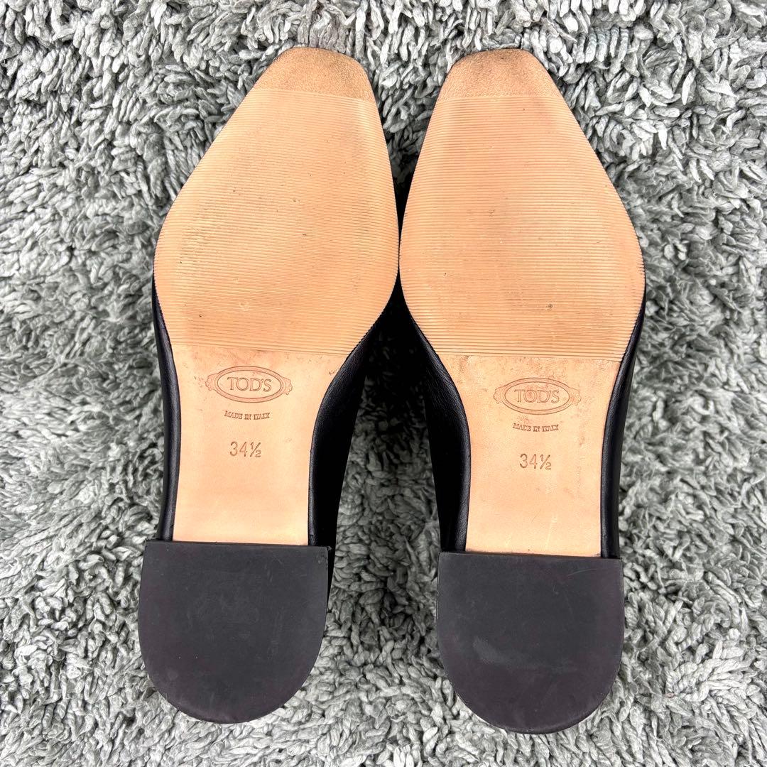 TOD'S × Mame Kurogouchi パンプス レザー ブラック