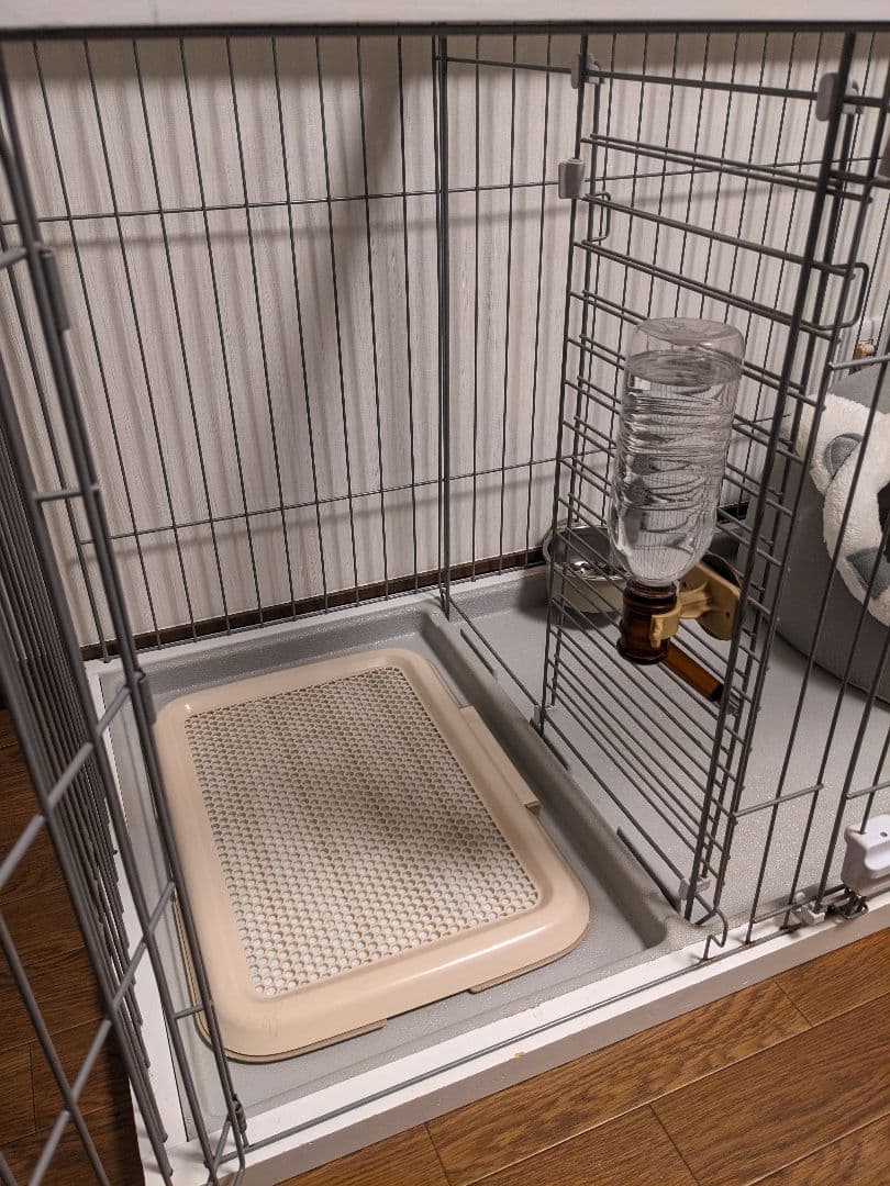 【犬用ケージ☆屋根付き】 ペティオドックルームサークルワイド☆トイレスペース分離