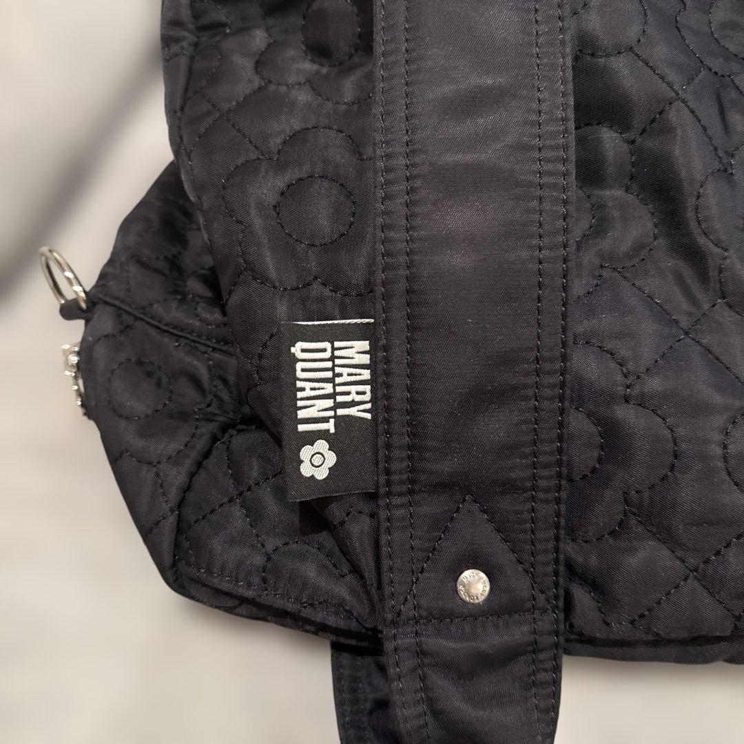 Mary quant デイジーキルトボストンバッグ
