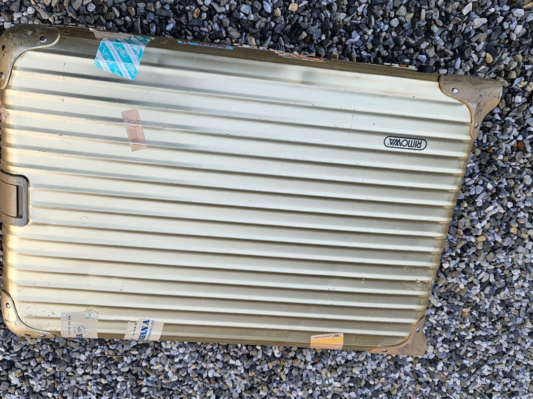【週末ラストSale】(難有)RIMOWA(リモワ)TOPASゴールド63L