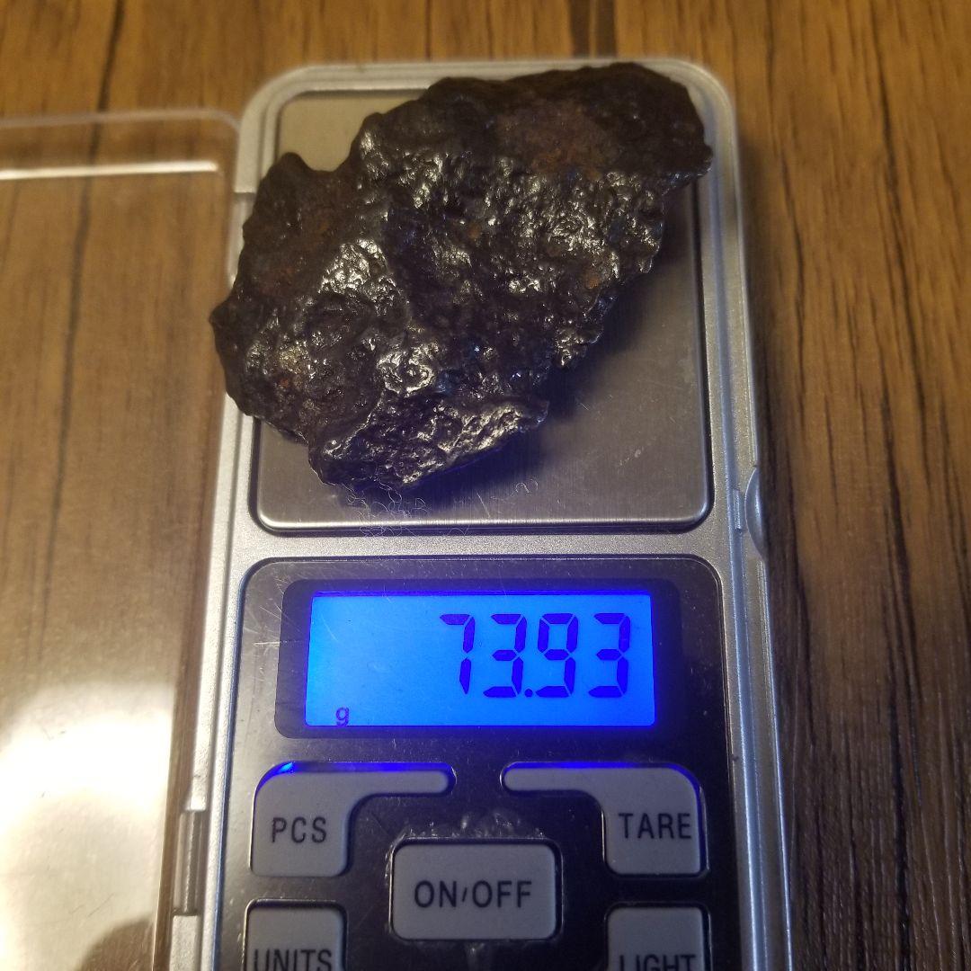 キャニオンディアブロ隕石　73g