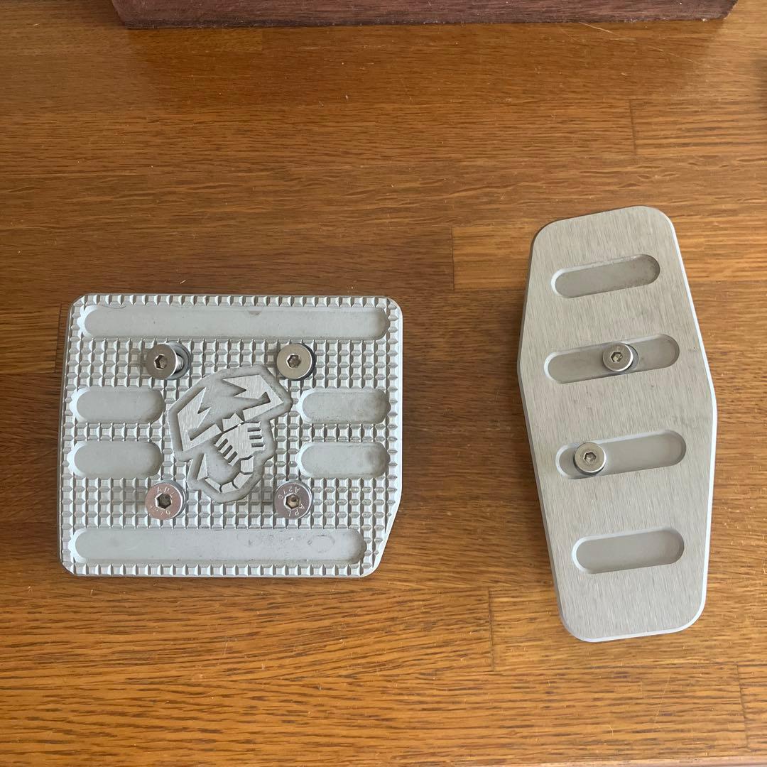 Hide　フィアット　アバルト　アクセルペダル　シルバー 中古