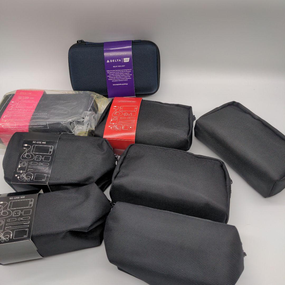 非売品 未使用 中身あり tumi トラベル ポーチ アメニティ 8点セット