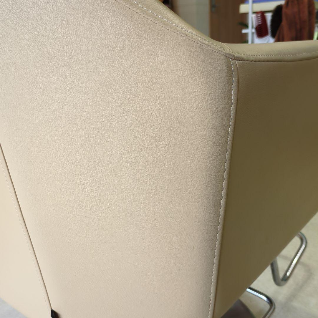 【中古】タカラベルモントスタイリングソファ セットイス チェア モーブ ベージュ