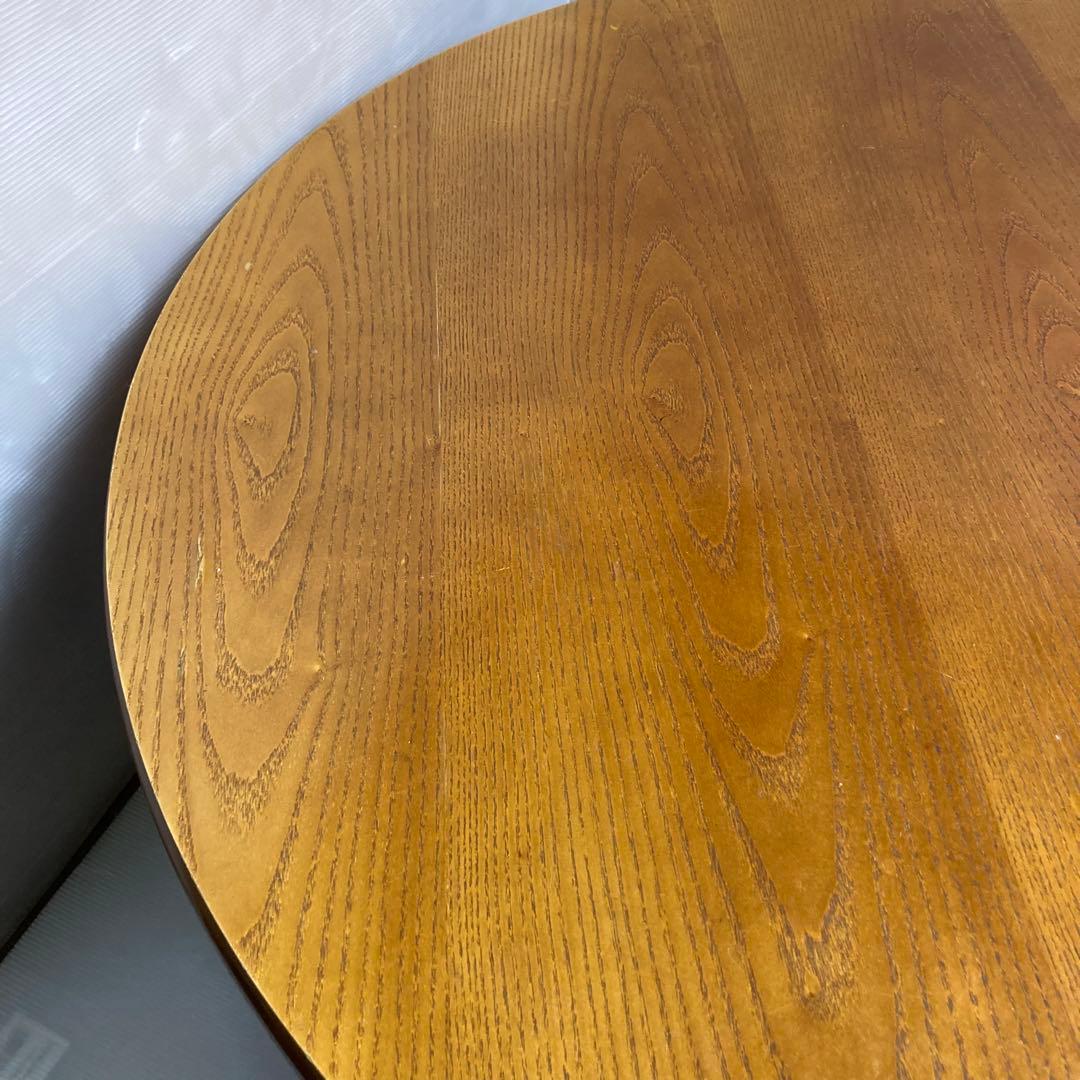 レトロ　ちゃぶ台　木製　折りたたみ　90センチ