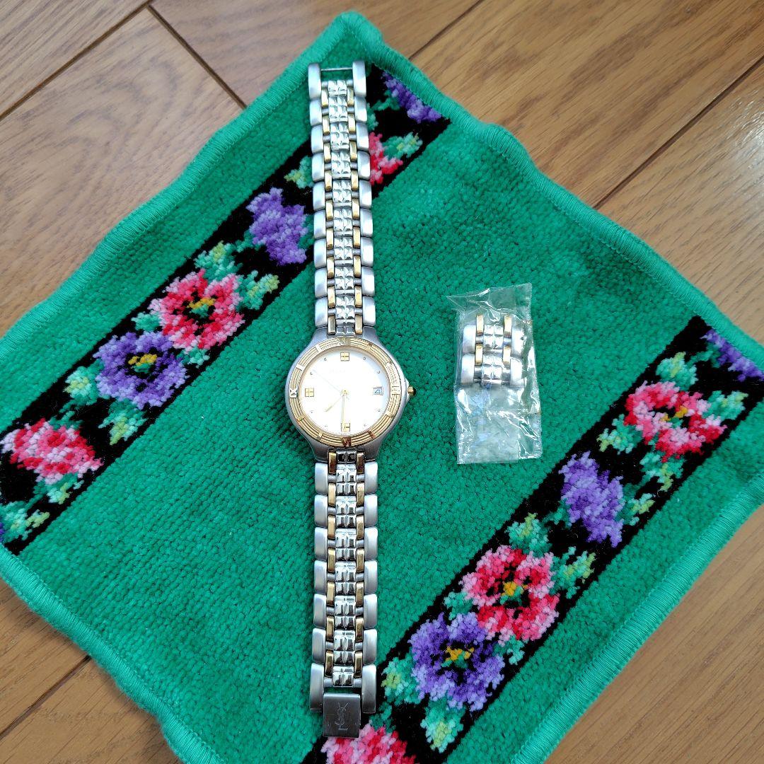 イヴサンローランメンズ腕時計ジャンク品