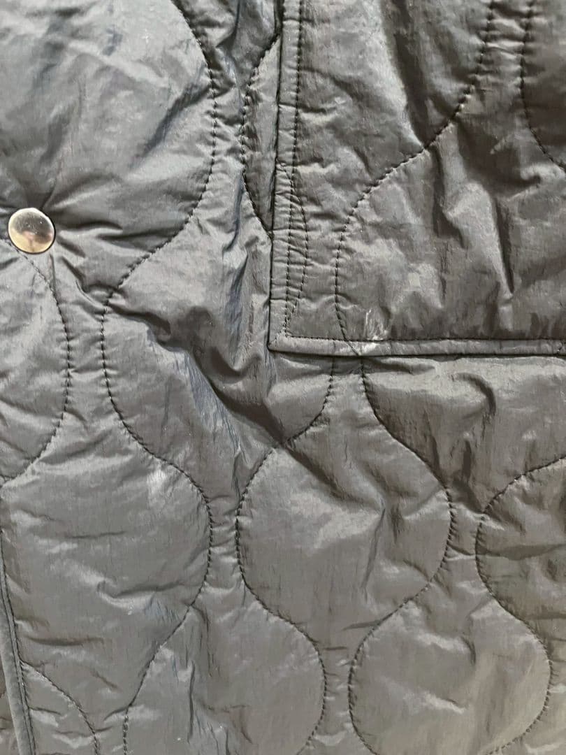 K◆KAPOK　KNOT　カポックノット　キルティング　ロングコート　М