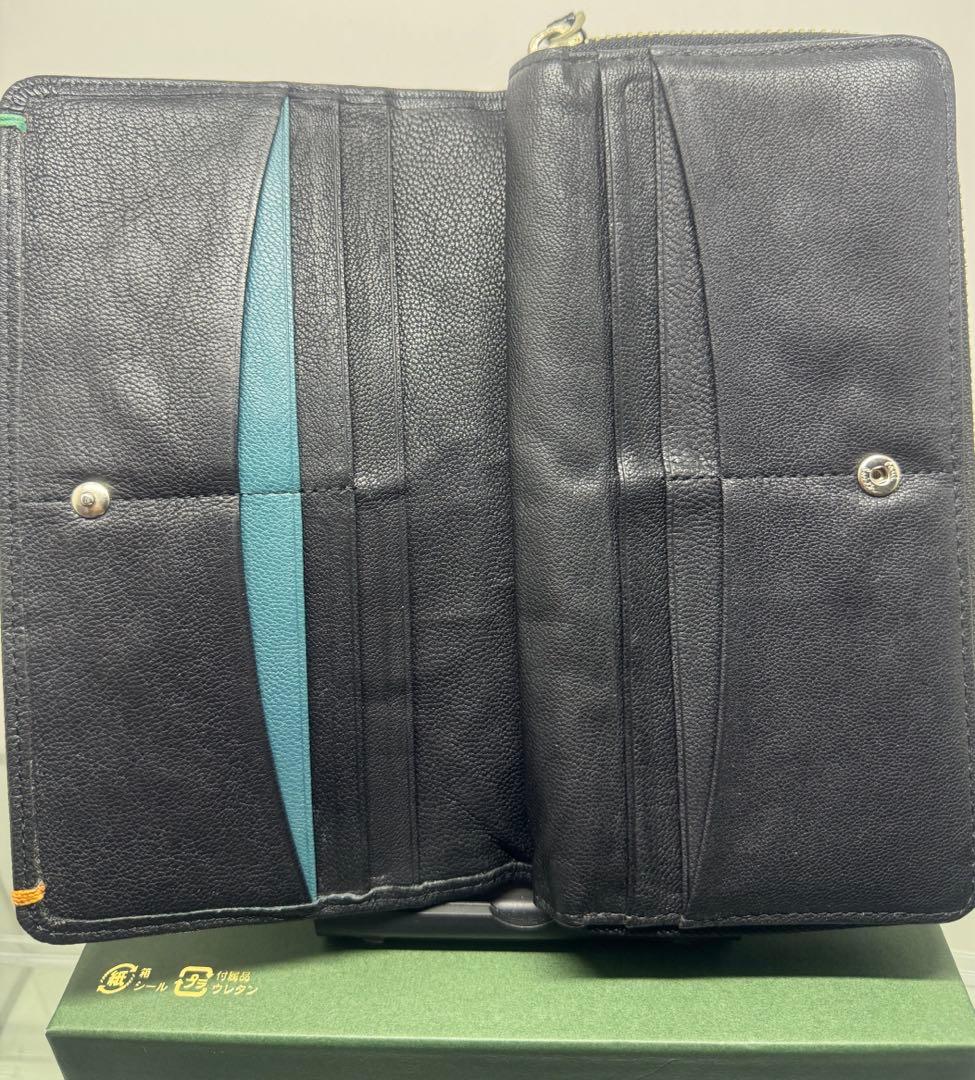 【美品】ポールスミス　山羊革長財布