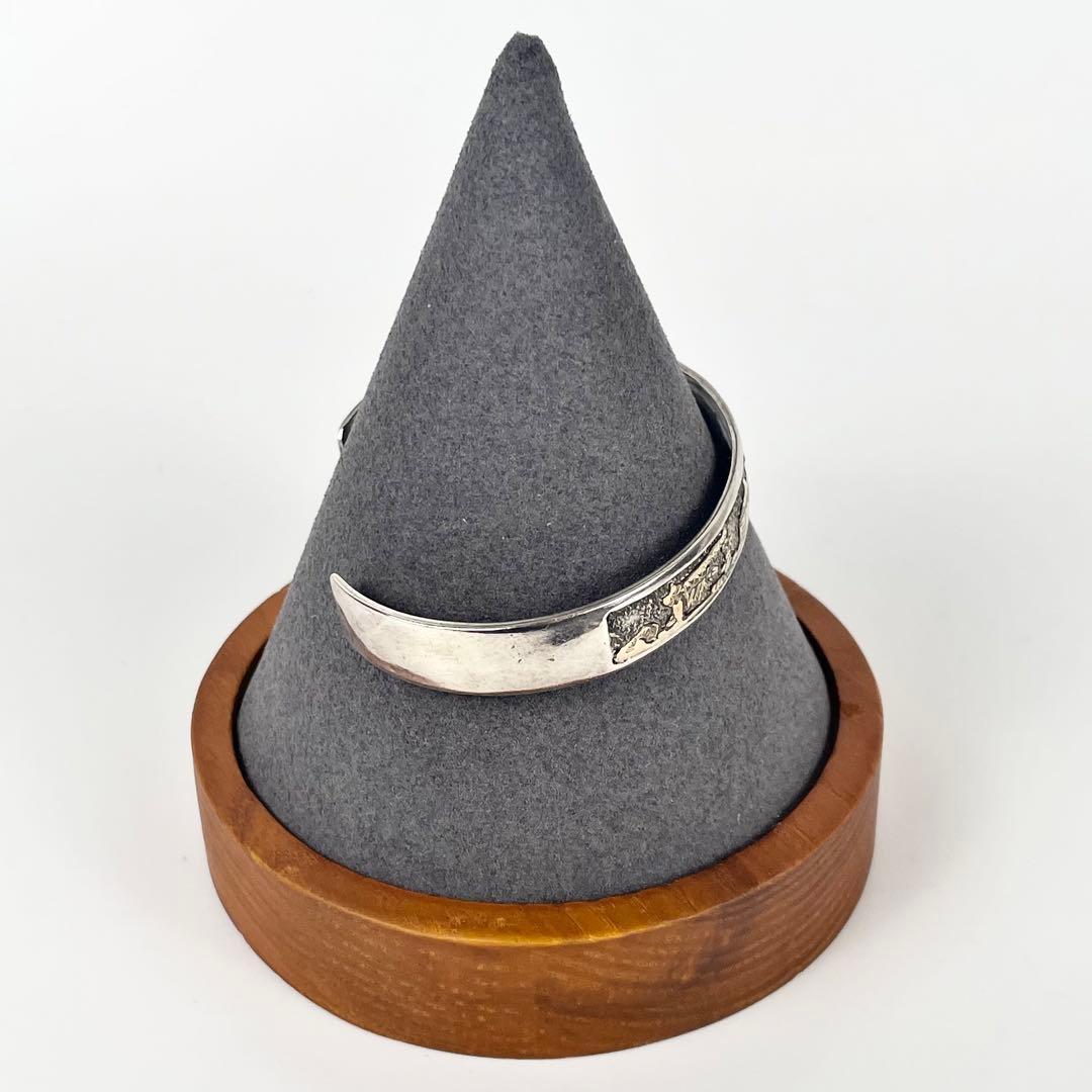 NAVAJO Tom and Sylvia Kee 12KG シルバーバングル