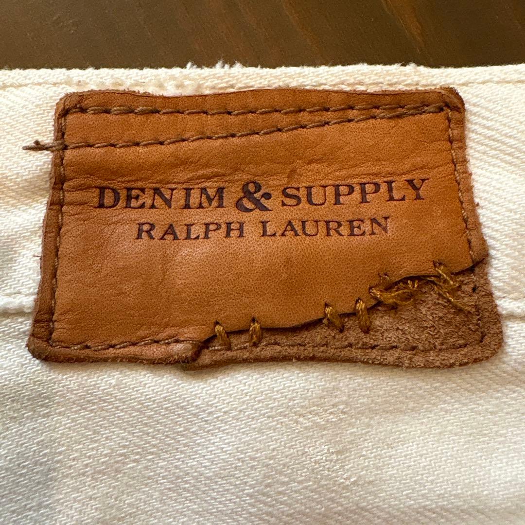希少 生産中止 DENIM & SUPPLY ラルフローレン クラッシュデニム