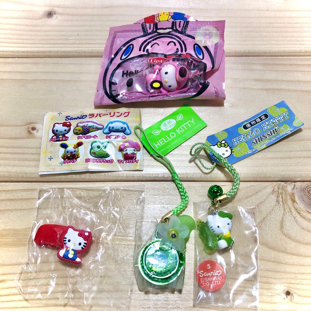 【希少品】ハローキティ　43個セット　根付け　ストラップ等　日本限定　ダニエル
