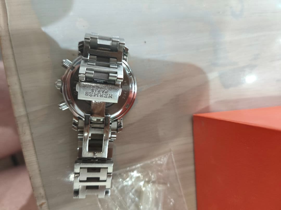 HERMES クリッパーダイバーズウォッチ　クロノグラフ