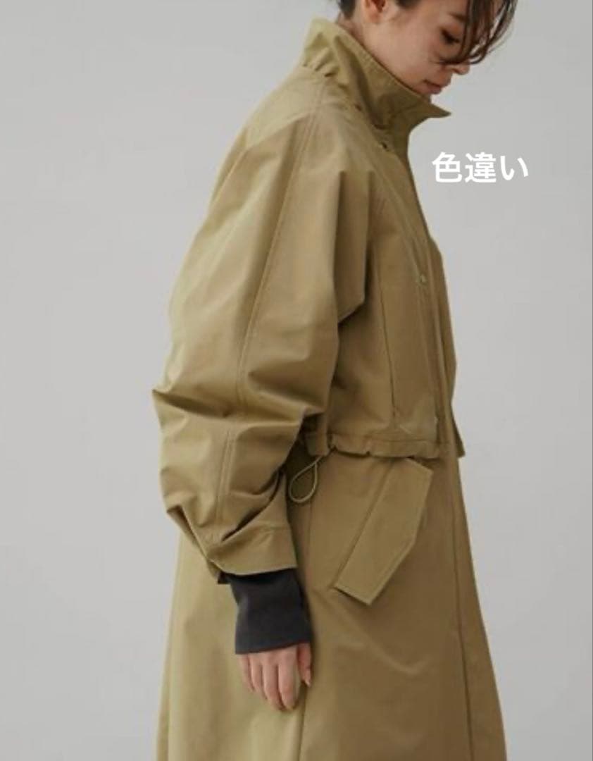 新品　yort 定価¥3万6300円　3way コート　ジャケット　ロングジレ