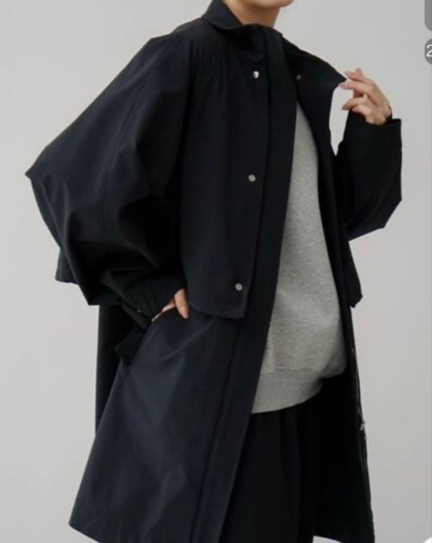 新品　yort 定価¥3万6300円　3way コート　ジャケット　ロングジレ