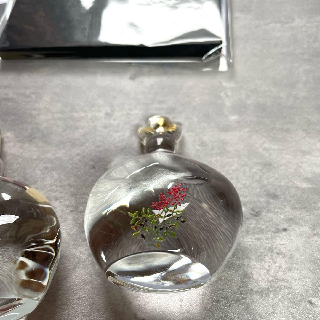 金津沙矢香さん　ガラス　お雛様