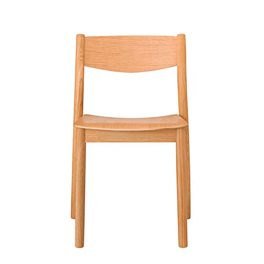 無印良品　オーク材ダイニングチェア