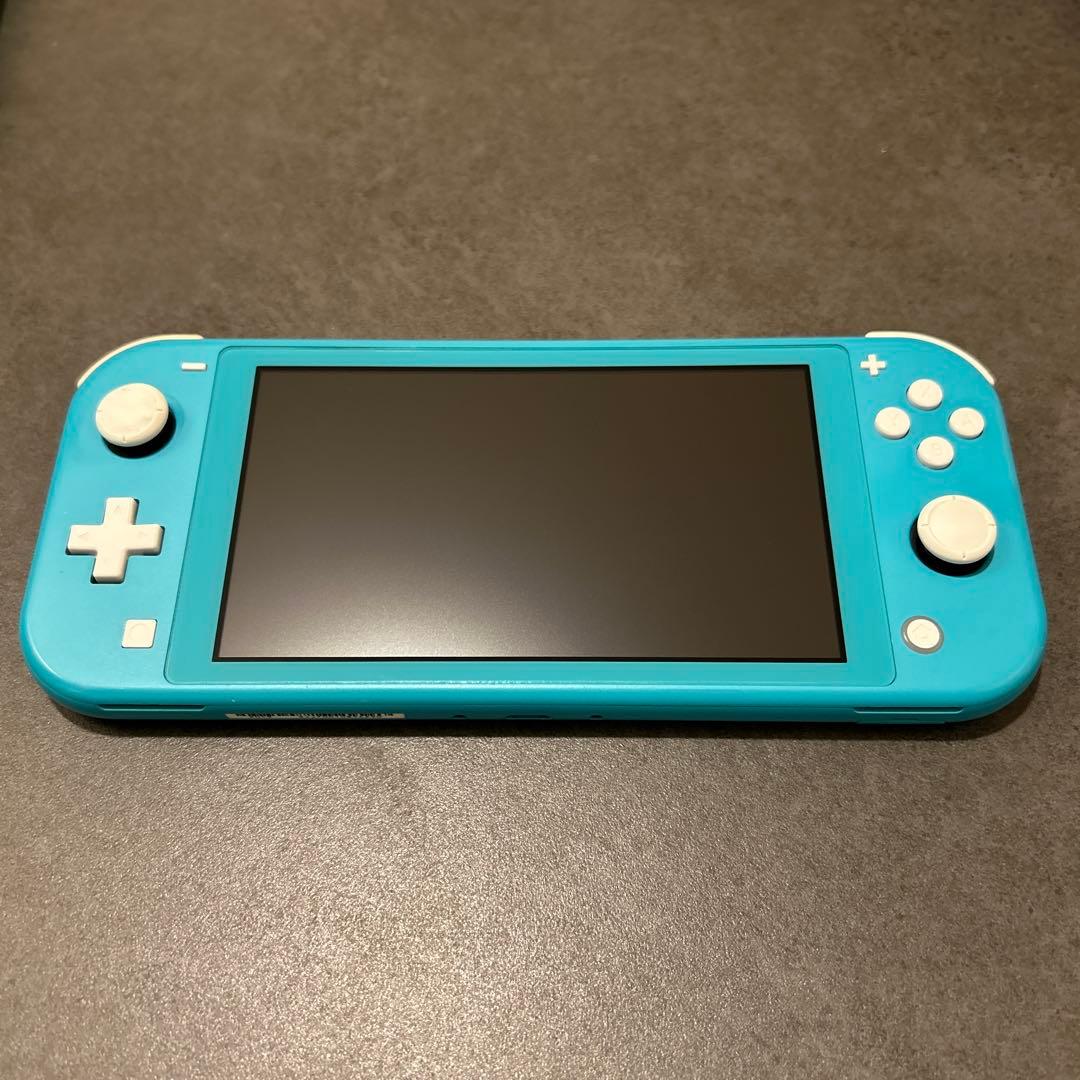 Nintendo Switch Lite 本体 ターコイズ 充電器付き