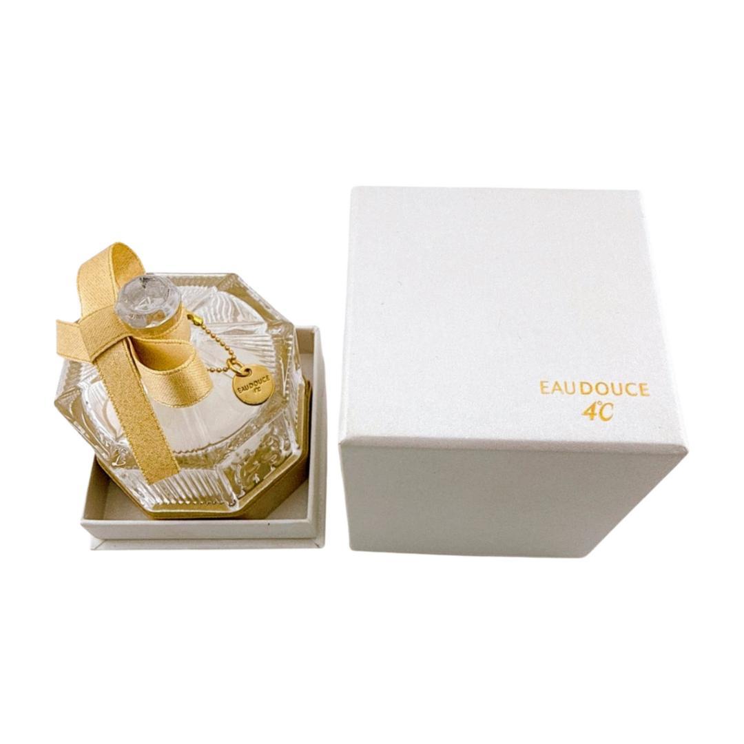 オデュース4℃ 10金10K 2連チェーンブレスレット ダイヤモンド 保管箱付き