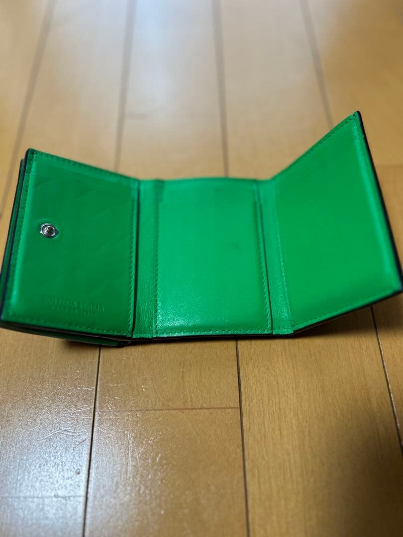 Bottega Veneta 三つ折り財布 ブラック