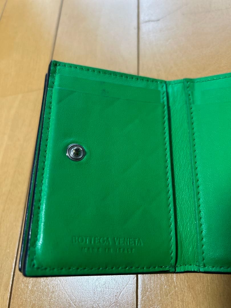 Bottega Veneta 三つ折り財布 ブラック