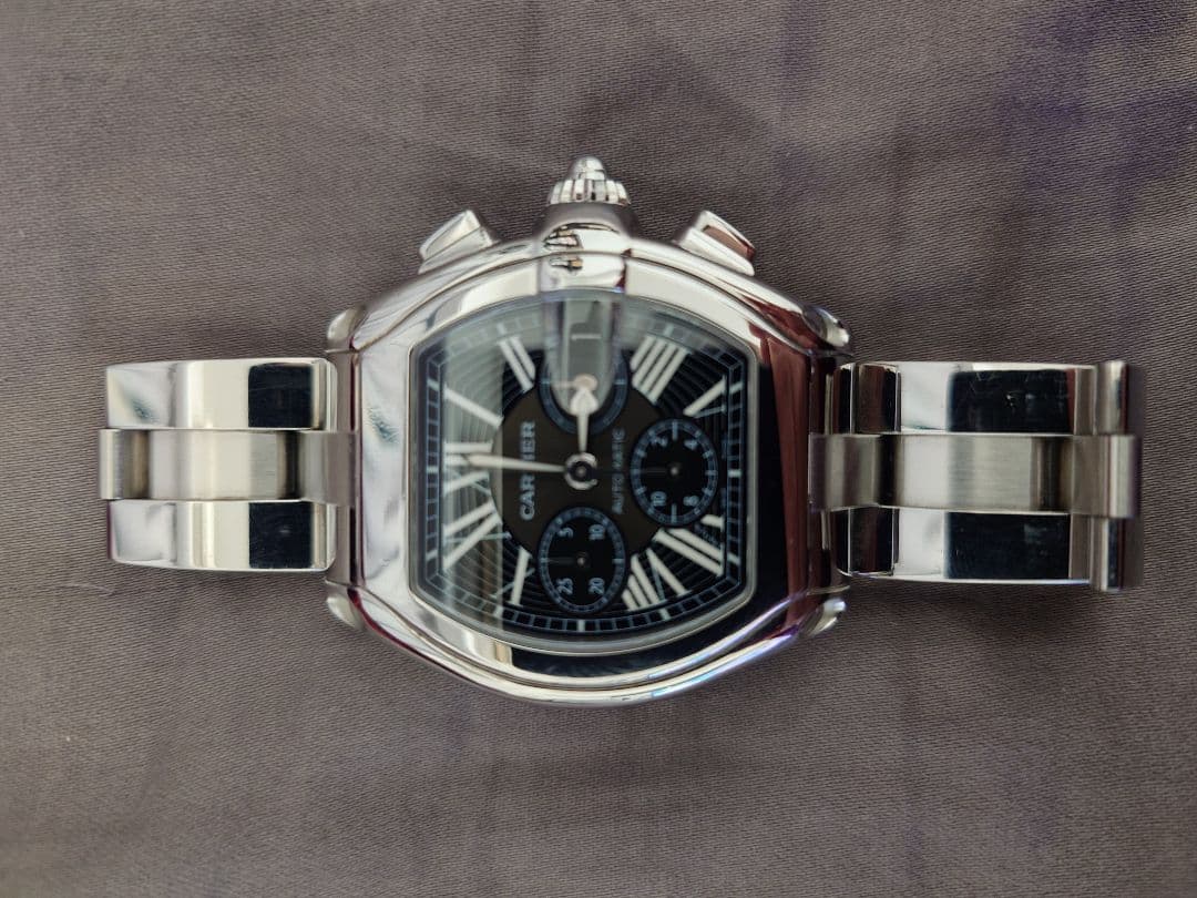 カルティエ ロードスター クロノグラフ W62020X6 SS