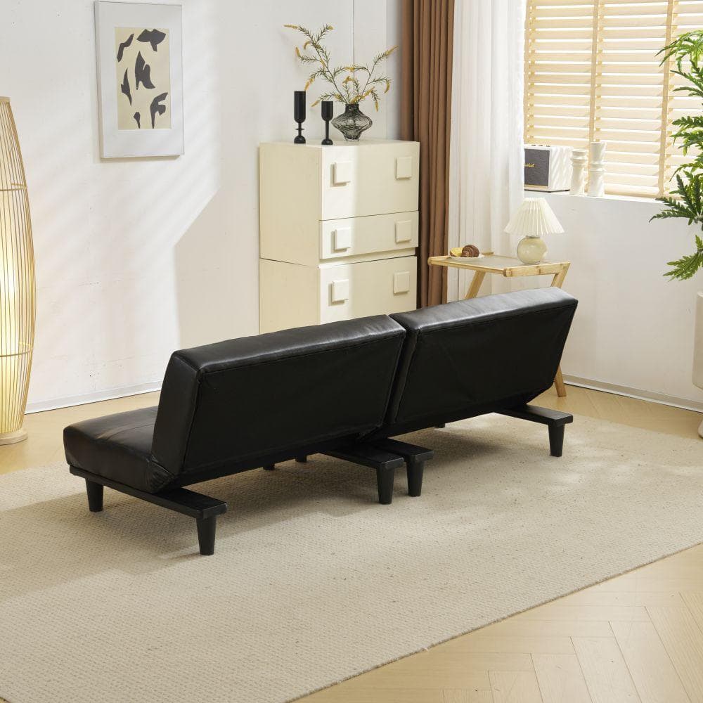 ソファベッドソファ ベッドロータイプ2人リクライニングソファ 背もたれ3段階