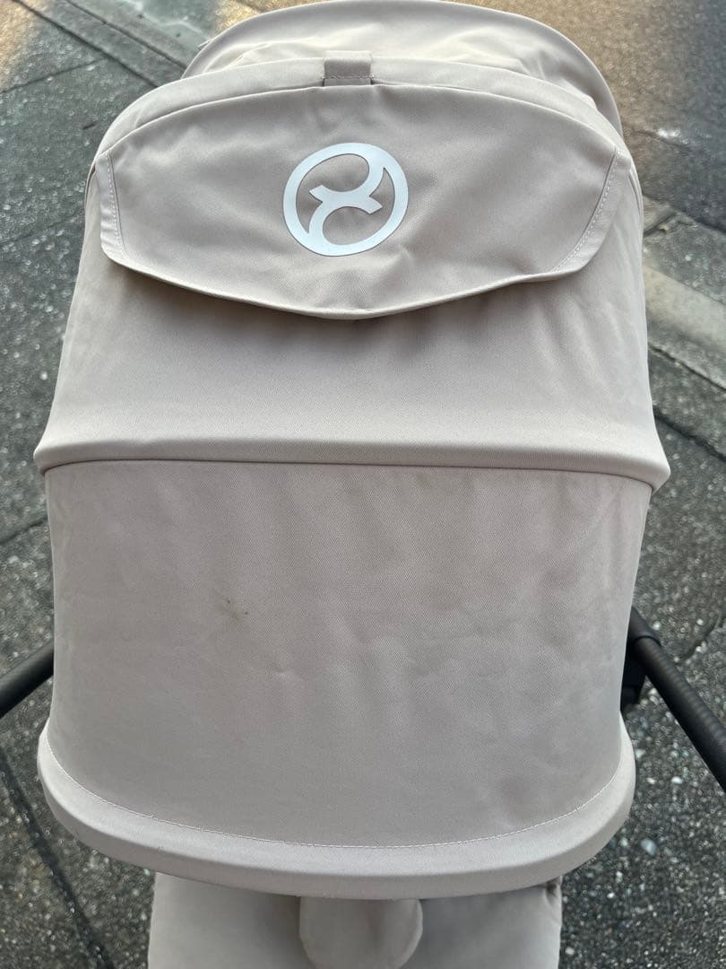 サイベックス　メリオカーボン2024年製　アーモンドベージュ　カップホルダー付