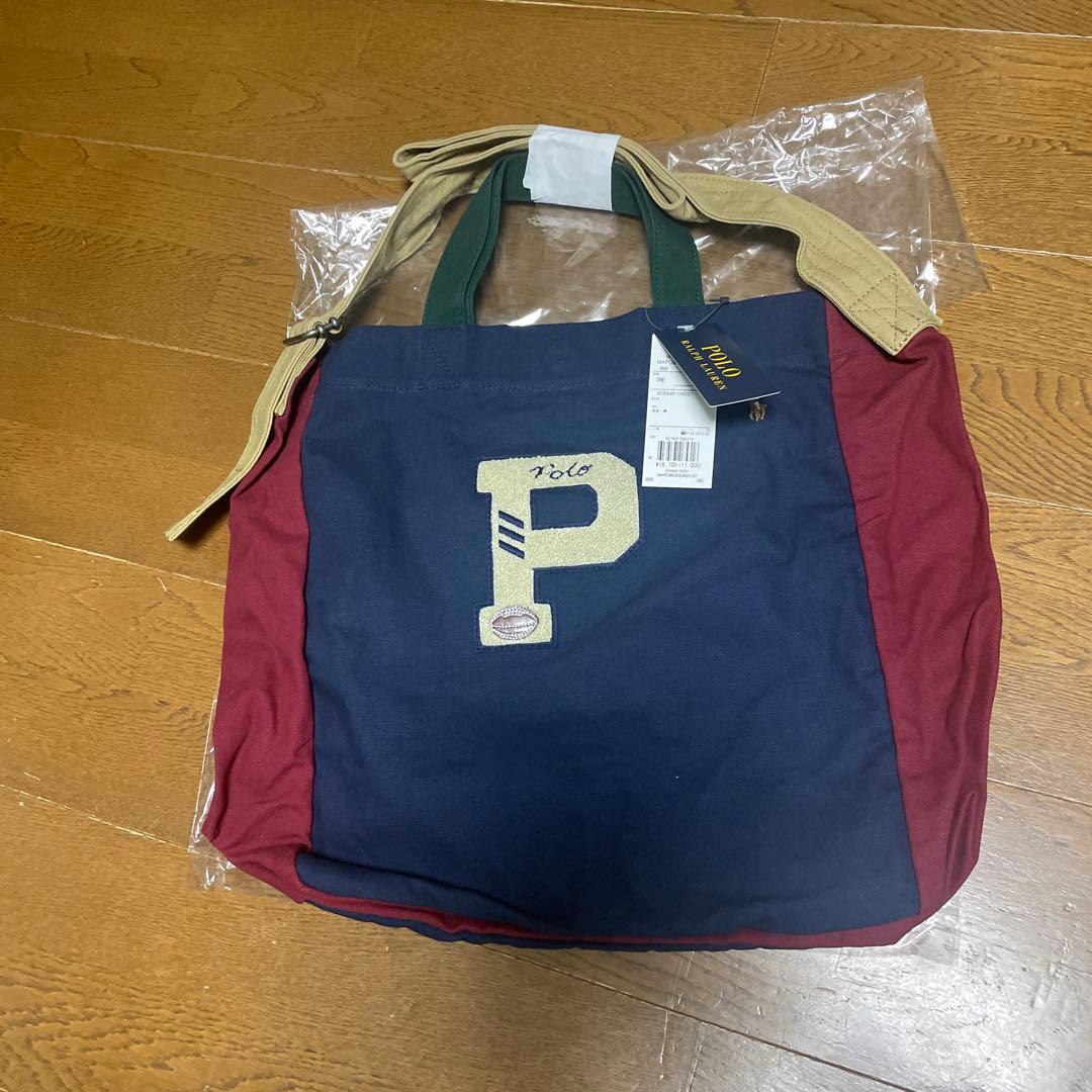 マキp！ポロラルフローレン　2ウェイバック トートバック、ショルダーバック