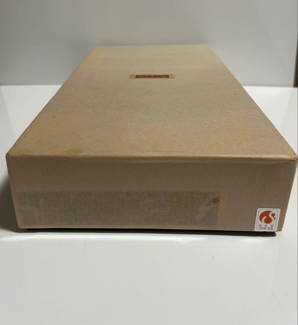 未使用！深川製磁 百年庵 金彩桜 茶碗・うるし箸・箸置きセット 赤スタンプ　箱付