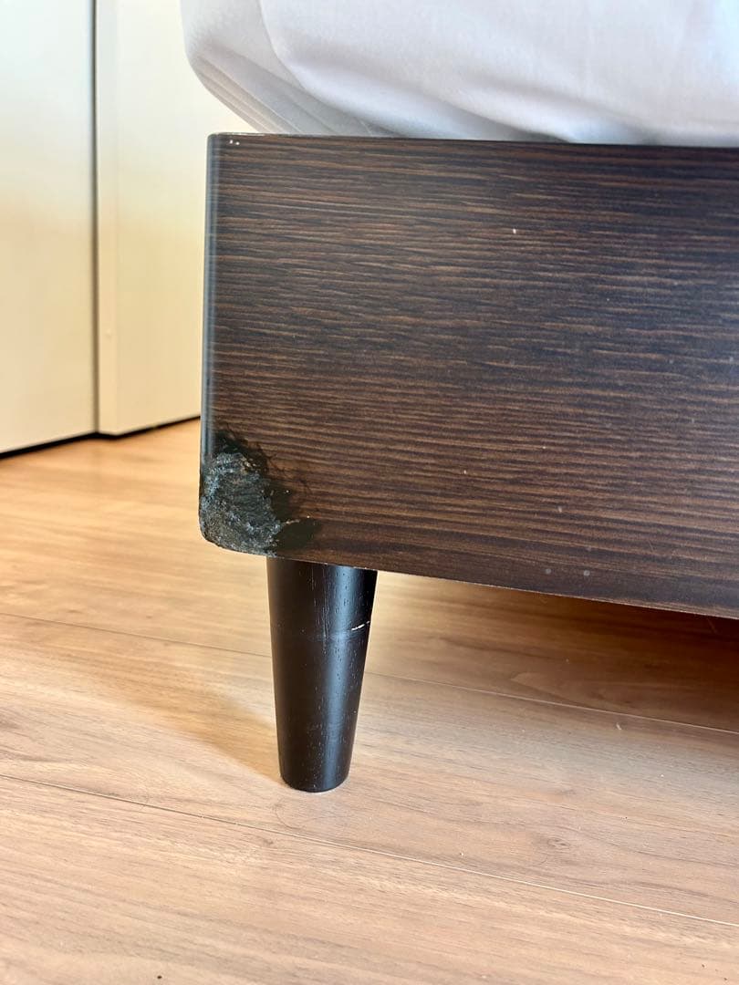 フランスベッド ベッドフレーム(ダブル)、マットレスセット