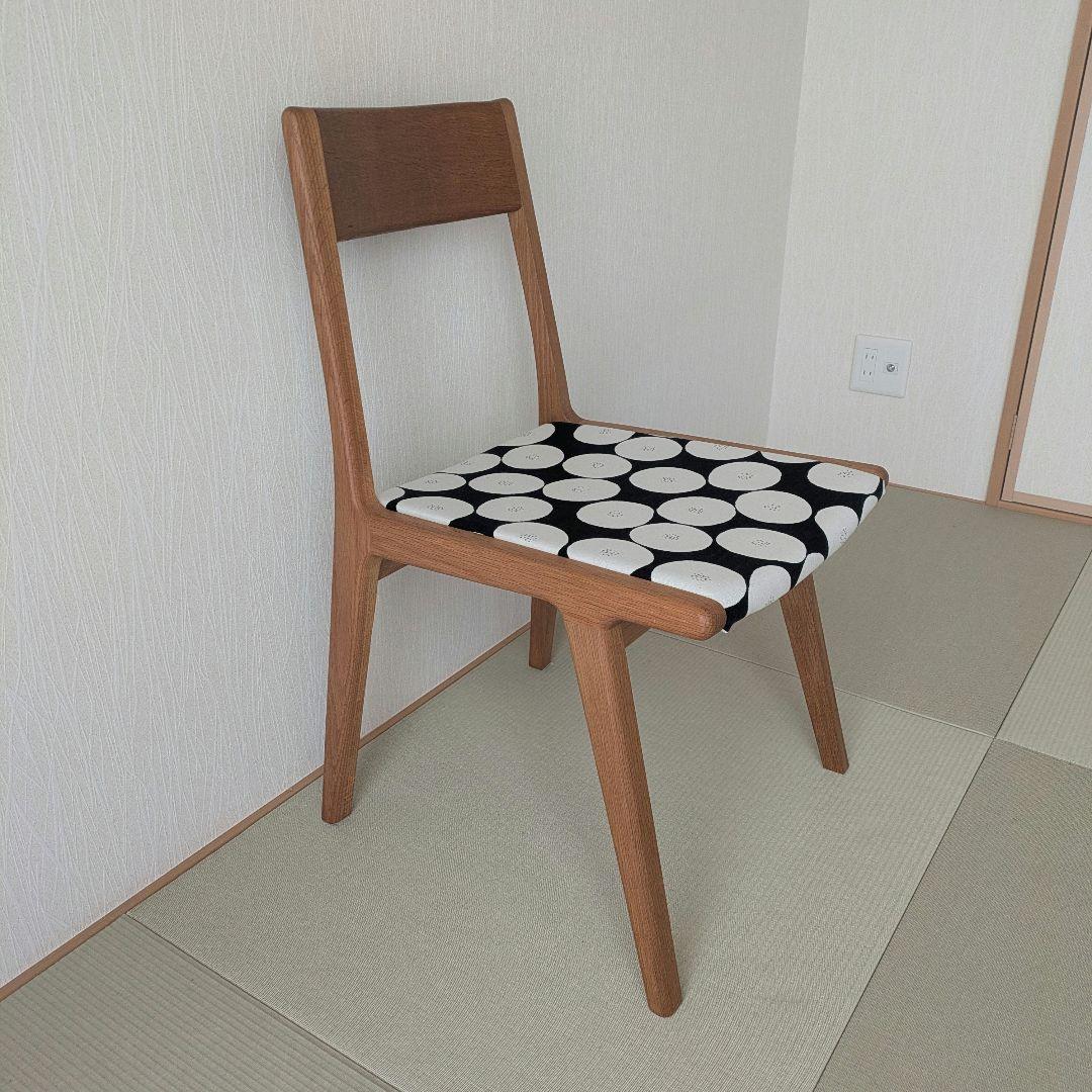 【NDstyle】TOMOE 村澤一晃 木製ダイニングチェア 座面 ハンドメイド